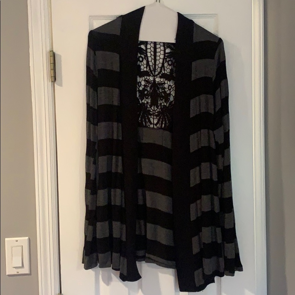 Open sweater